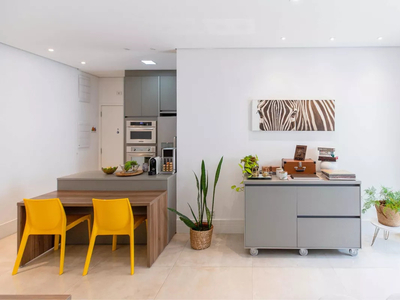 Apartamento em Vila Isa, São Paulo/SP de 120m² 3 quartos para locação R$ 5.000,00/mes