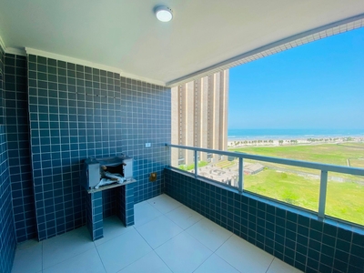 Apartamento em Vila Mirim, Praia Grande/SP de 78m² 2 quartos para locação R$ 2.700,00/mes