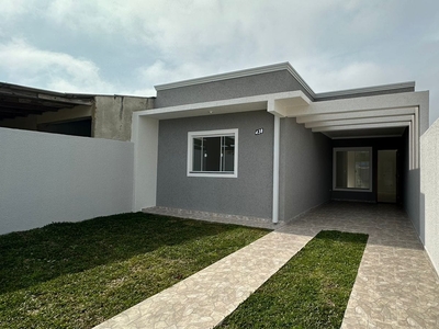 Casa em Costeira, Araucária/PR de 69m² 3 quartos à venda por R$ 349.000,00