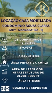 Casa em Sahy, Mangaratiba/RJ de 83m² 3 quartos para locação R$ 1.700,00/mes