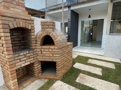 Casa térreo excepcional acabamento, com churrasqueira e forno de pizza, no janga. última unidade.