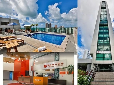 Flat em Boa Viagem, Recife/PE de 40m² 1 quartos à venda por R$ 329.000,00