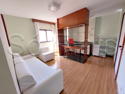 Flat em Jardim Paulista, São Paulo/SP de 50m² 1 quartos para locação R$ 2.250,00/mes