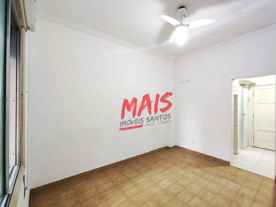 Kitnet em Boqueirão, Santos/SP de 30m² 1 quartos para locação R$ 1.450,00/mes