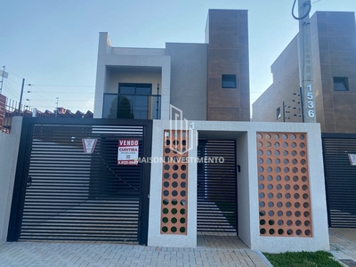 Sobrado em Guaíra, Curitiba/PR de 123m² 3 quartos à venda por R$ 758.000,00