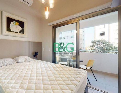 Studio em Vila Madalena, São Paulo/SP de 24m² 1 quartos à venda por R$ 488.000,00