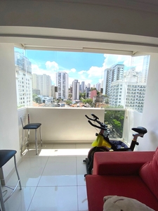Apartamento à venda em Pinheiros com 49 m², 1 quarto, 1 suíte, 1 vaga