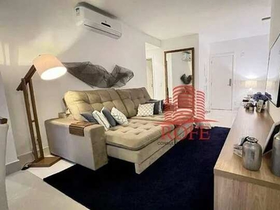 Apartamento com 2 dormitórios para alugar, 74 m² por R$ 6.807,00/mês - Campo Belo - São Pa