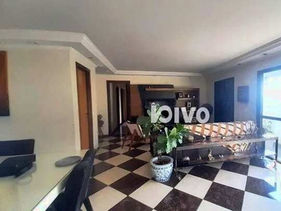 Apartamento com 3 quartos e 3 vagas para alugar, 118 m² pacote por R$ 8.455/mês - Vila Cle