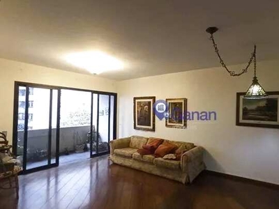 Apartamento com 4 dormitórios para alugar, 192 m² por R$ 10.033,00/mês - Campo Belo - São