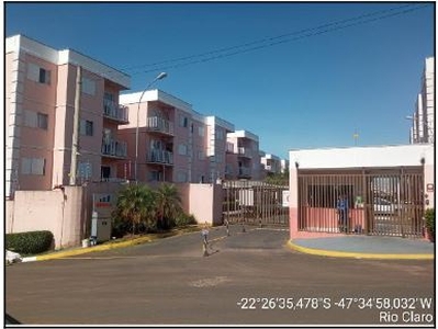 Apartamento em Jardim Guanabara, Rio Claro/SP de 50m² 2 quartos à venda por R$ 118.000,00