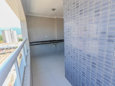 Apartamento em Vila Caiçara, Praia Grande/SP de 75m² 2 quartos à venda por R$ 346.000,00