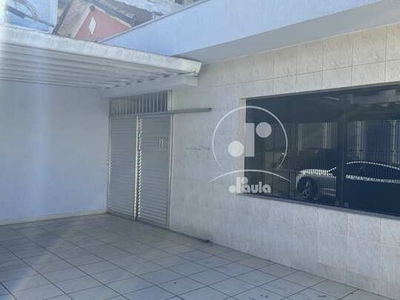 Casa Comercial 410m² 3 dormitórios, 6 vagas, edicula, Bairro Campestre, Santo Andre