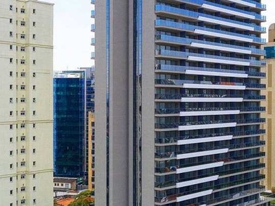 Flat disponível para locação no VHouse por JFL Living, com 44m², 1 dormitório e 1 vaga