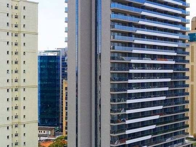 Flat disponível para locação no VHouse por JFL Living, com 48m², 1 dormitório e 1 vaga