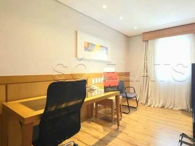 Flat lindo e moderno disponível para locação no Itaim Bibi com 1 dormitório e 1 vaga