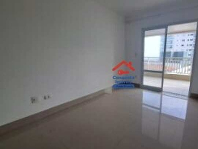 Locação - Apartamento 2 suítes - varanda gourmet vista mar - Aviação - Praia Grande/SP