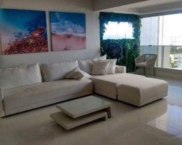 Aluguel apartamento alto padrão mobiliado no Condominio Hemisphere 360º em Pituaçu com tre
