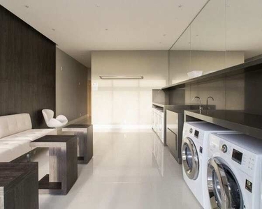 Apartamento 2 suítes + lavabo + churrasqueira no AXIS HOME semi-mobiliado 80m²