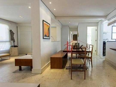 Apartamento com 2 dormitórios para alugar, 120 m² por R$ 9.758,00/mês - Jardins - São Paul