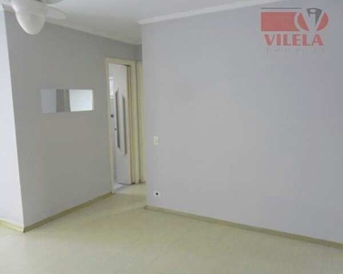 Apartamento com 2 dormitórios para alugar, 54 m² por R$ 1.300,00/mês - Vila Ema - São Paul