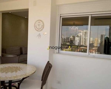 Apartamento com 2 dormitórios para alugar, 90 m² por R$ 6.500,00/mês - Brooklin Paulista