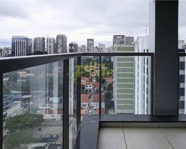 Apartamento mobiliado de 01 dormitório na região do Brooklin em São Paulo, próximo a estaç