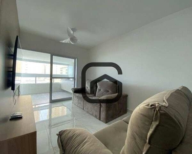 Apartamento para alugar, 170 m² por R$ 5.800,00/mês - Guilhermina - Praia Grande/SP