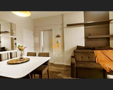 Apartamento para locação, 2 quartos, mobiliado, no bairro Estuário, em Santos/SP