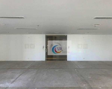 Conjunto comercial de 258 m² para locação, com ótima localização no Brooklin e excelente v