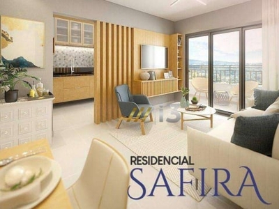 Apartamento com 2 dormitórios à venda, 62 m² por R$ 425.000,00 - Alvinópolis - Atibaia/SP