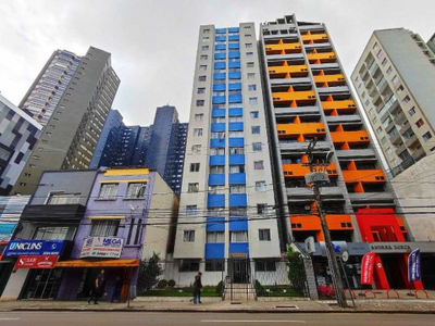 Apartamento com 1 dormitório para alugar, 47 m² por r$ 1.650/mês - centro - curitiba/pr