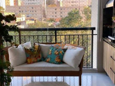 Apartamento com 2 dormitórios à venda, 68 m² por R$ 743.000,00 - Jardim Flor da Montanha - Guarulhos/SP