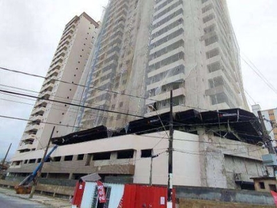 Apartamento com 2 dormitórios à venda, 75 m² por R$ 345.000,00 - Nova Mirim - Praia Grande/SP
