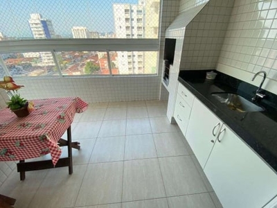 Apartamento com 2 dormitórios à venda, 80 m² por R$ 395.000,00 - Aviação - Praia Grande/SP