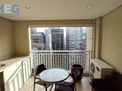 Apartamento com 2 dormitórios para alugar, 53 m² por R$ 7.234,80/mês - Bela Vista - São Paulo/SP
