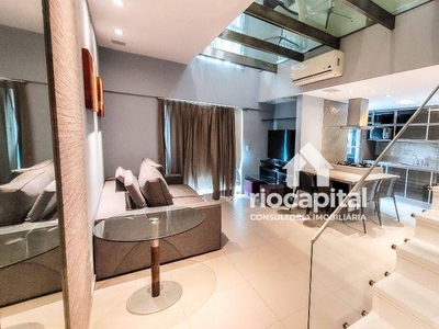 Apartamento Duplex em Barra da Tijuca, Rio de Janeiro/RJ de 69m² 1 quartos à venda por R$ 668.000,00