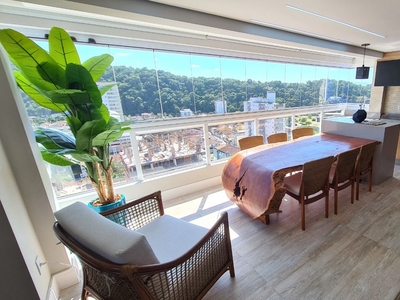 Apartamento Duplex em Canto do Forte, Praia Grande/SP de 186m² 3 quartos à venda por R$ 1.849.000,00