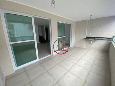 Apartamento Duplex em Vila Caiçara, Praia Grande/SP de 112m² 2 quartos à venda por R$ 455.000,00