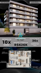 Apartamento em Acaraú, Ubatuba/SP de 79m² 1 quartos à venda por R$ 625.000,00
