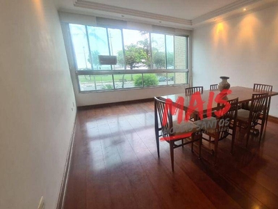 Apartamento em Aparecida, Santos/SP de 158m² 3 quartos à venda por R$ 879.000,00