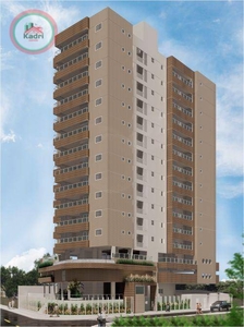 Apartamento em Balneário Flórida, Praia Grande/SP de 81m² 2 quartos à venda por R$ 328.000,00
