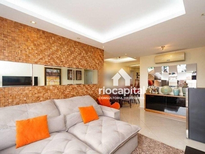 Apartamento em Barra da Tijuca, Rio de Janeiro/RJ de 135m² 3 quartos à venda por R$ 1.339.000,00