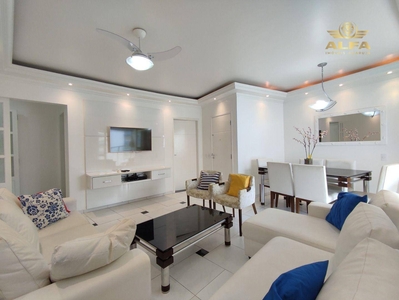 Apartamento em Barra Funda, Guarujá/SP de 140m² 3 quartos à venda por R$ 989.000,00