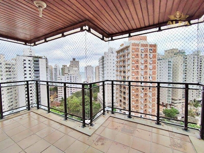 Apartamento em Barra Funda, Guarujá/SP de 165m² 3 quartos à venda por R$ 649.000,00