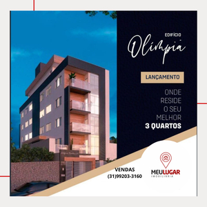 Apartamento em Barreiro, Belo Horizonte/MG de 82m² 3 quartos à venda por R$ 489.000,00