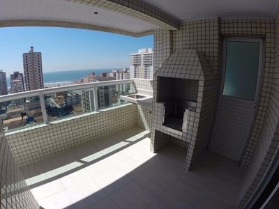 Apartamento em Boqueirão, Praia Grande/SP de 101m² 3 quartos à venda por R$ 534.000,00