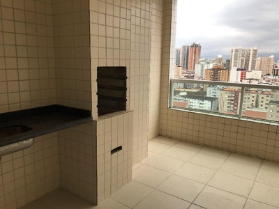 Apartamento em Boqueirão, Praia Grande/SP de 115m² 3 quartos à venda por R$ 684.000,00