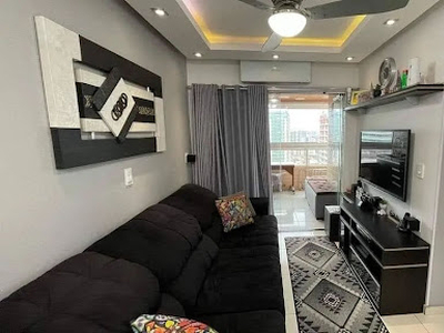Apartamento em Boqueirão, Praia Grande/SP de 140m² 3 quartos à venda por R$ 614.000,00