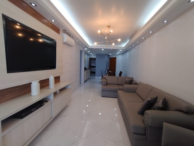 Apartamento em Boqueirão, Praia Grande/SP de 143m² 3 quartos à venda por R$ 1.449.000,00